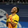 Aubameyang scores twice, as Barcelona beats Real Madrid 3-1