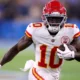 The Kansas City Chiefs' Tyreek Hill could be on the move