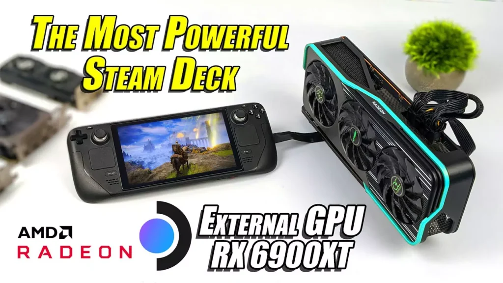 For 4K gaming hack add AMD GPU to the Steam Deck