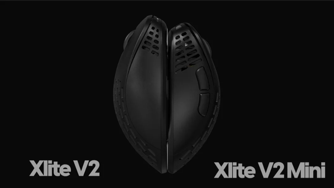 Xlite V2 Mini Wireless gaming mouse weighs only 55g