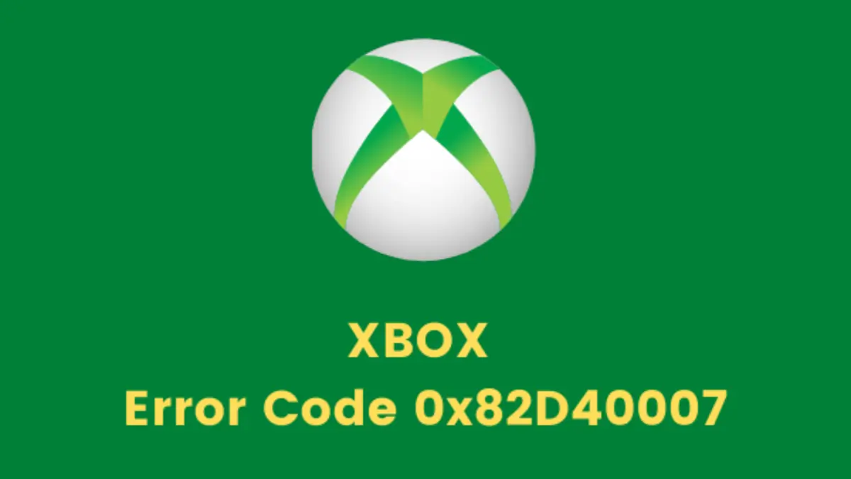 xbox sign in error 0x82D40007