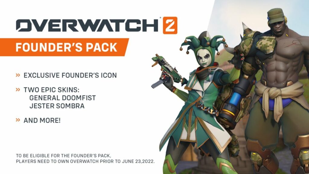 Free Overwatch 2 Founder's Pack