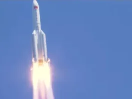 Experts predict that Large Chinese rocket body will fall