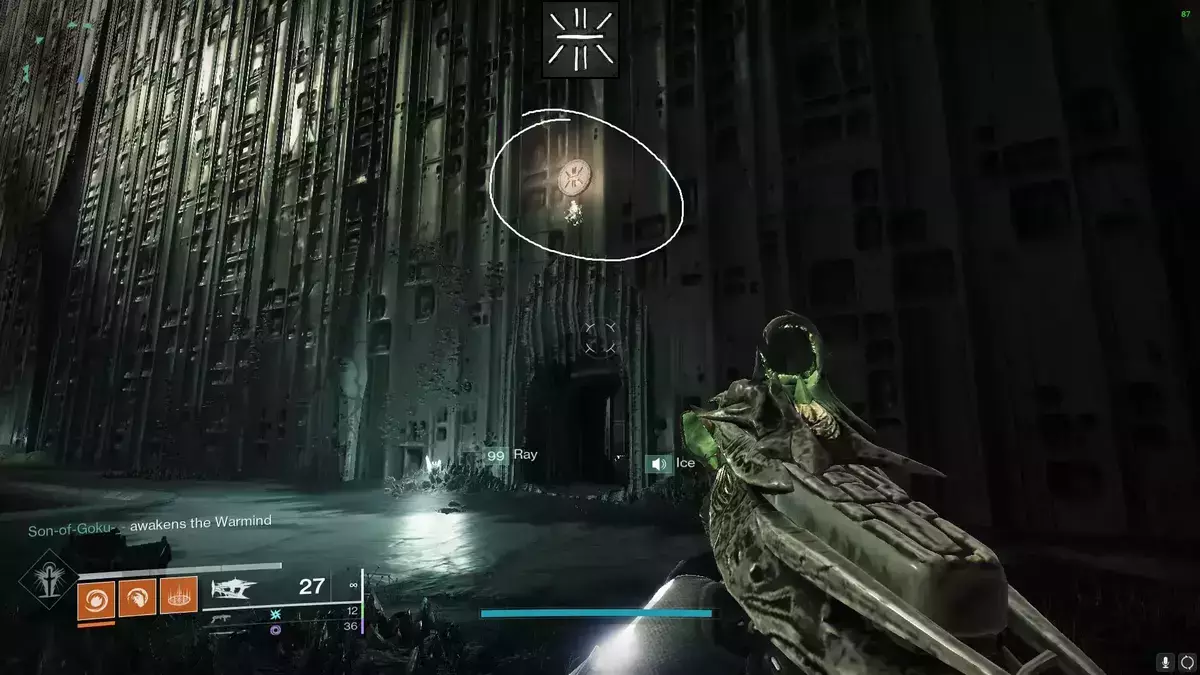 Second Symbol location for Oryx chest