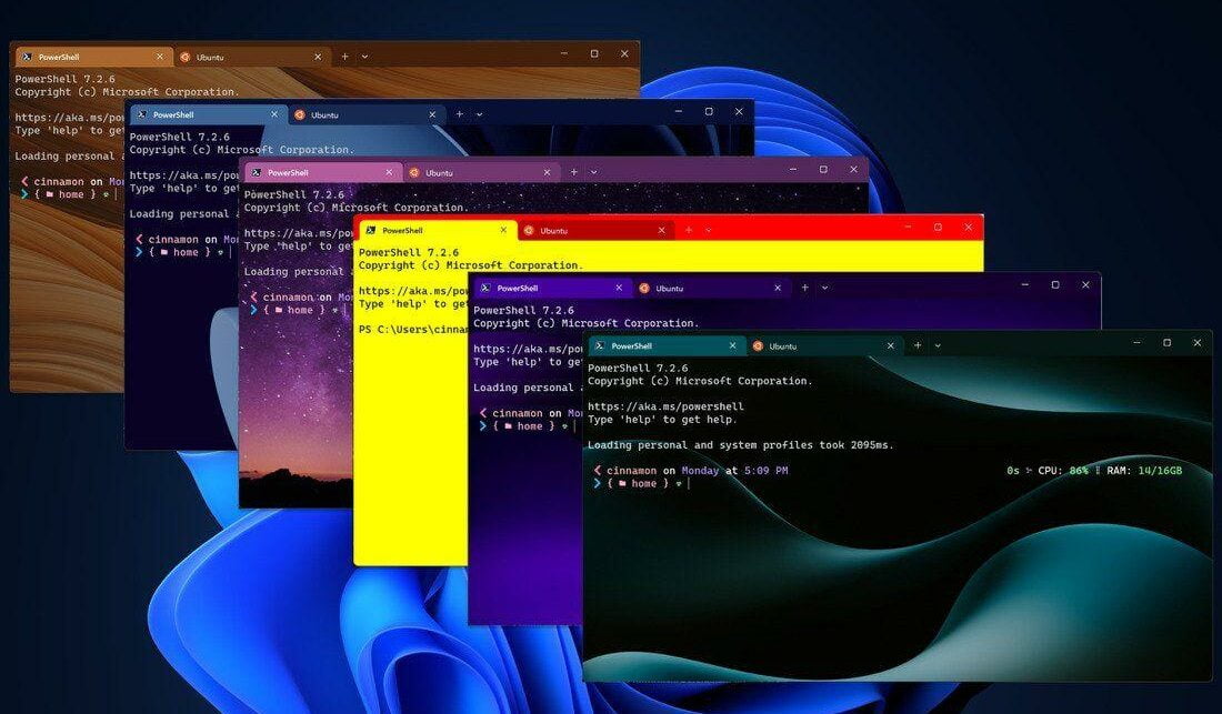 Windows Terminal Now Supports Colorful Themes