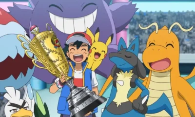 Ash Ketchum has finally become world champion and achieved the title of world's greatest Pokémon trainer